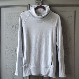 Lululemon Light Heather Gray Pullover Sweater